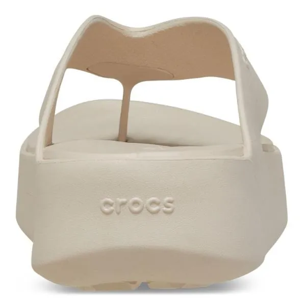 כפכפי קרוקס פלטפורמה לנשים Crocs Getaway Platform Flip-Stucco 209410-160