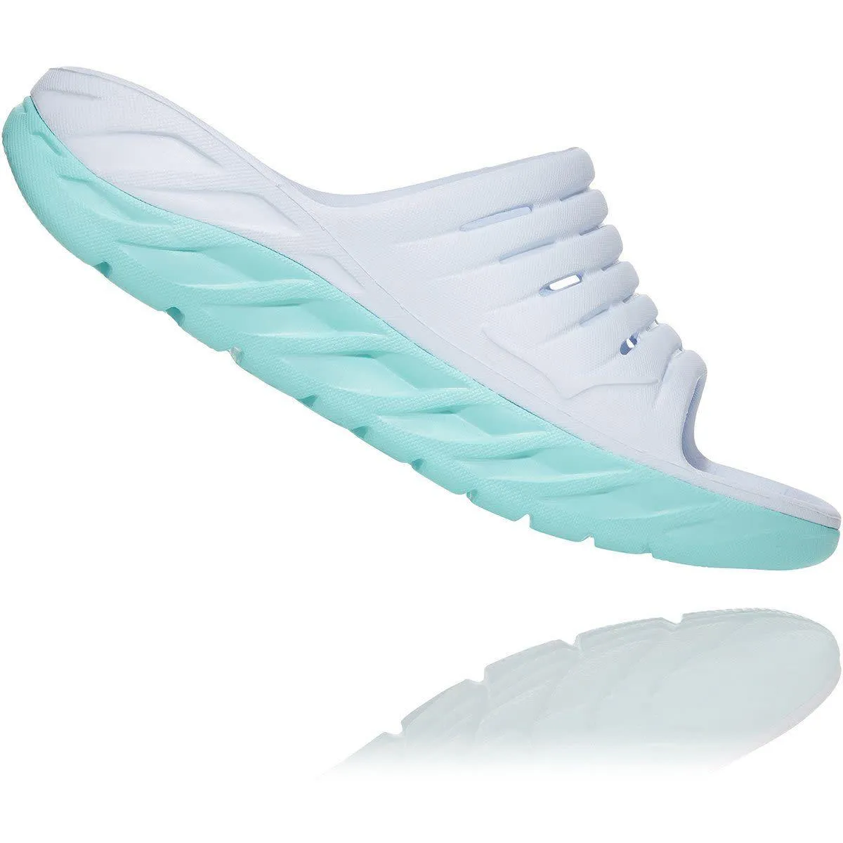 כפכפי התאוששות הוקה לנשים Hoka 1099674/WBTN RA Ora Recovery,Green/white