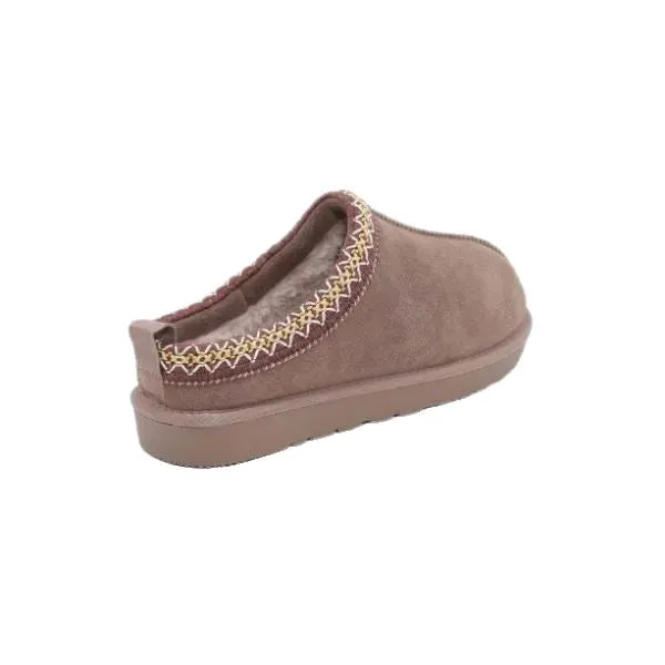 כפכפי פרווה סבנטי ניין Seventy Nine low fur flip-flop Mitar SNNEW568-Taup