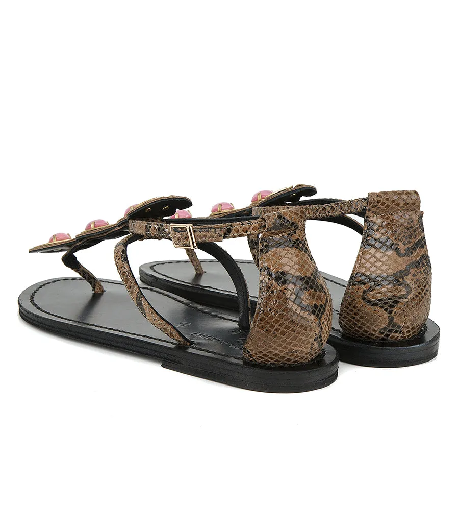 AIORA SNAKE PRINT