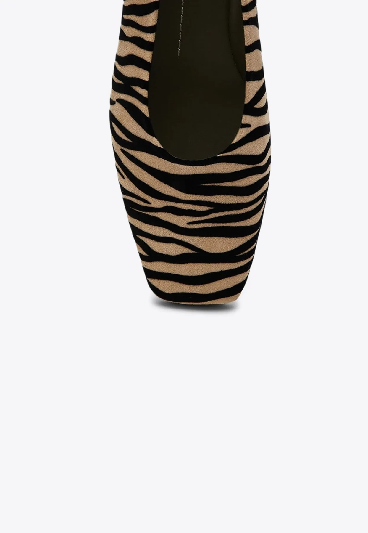 Augusta Zebra Print Ballet Flats