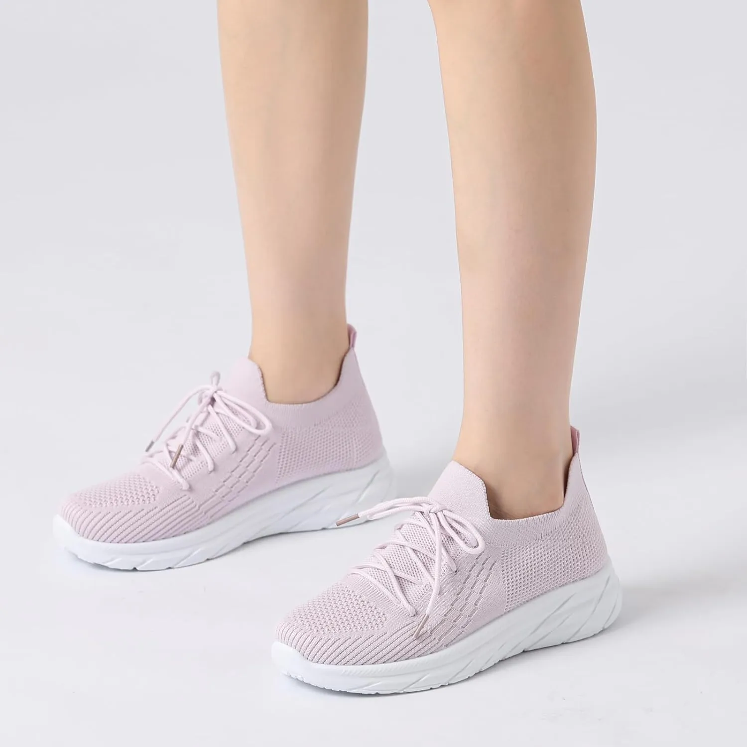 Bernal Walking Sneakers for Women Casual Soft Comfy Breathable Tennis Shoes Non Slip Mesh Work Shoes Shopping Gym