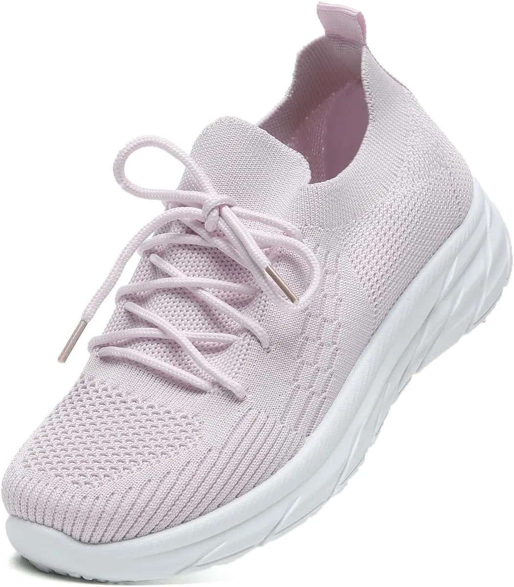 Bernal Walking Sneakers for Women Casual Soft Comfy Breathable Tennis Shoes Non Slip Mesh Work Shoes Shopping Gym