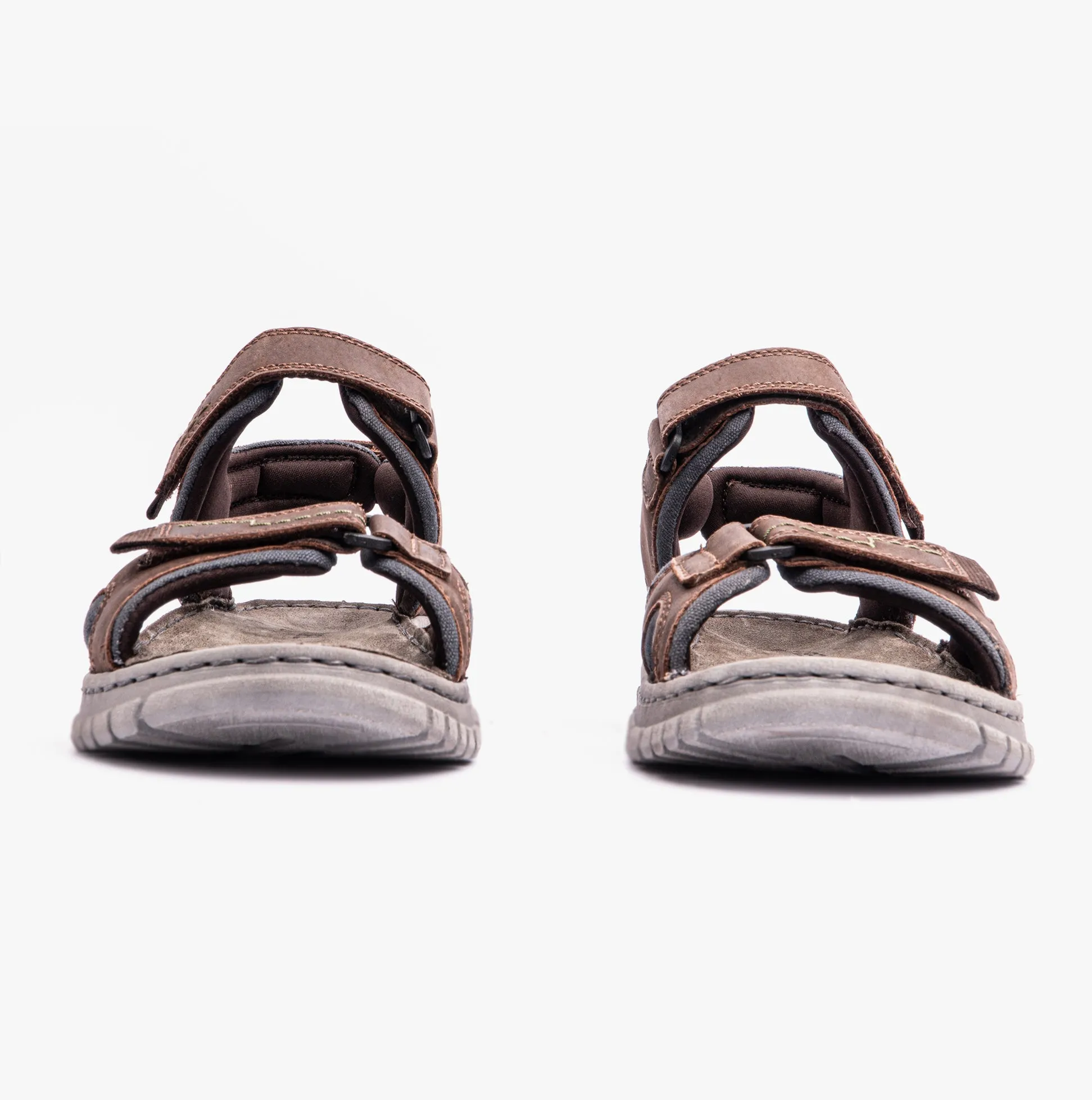 BRENDAN 03 Mens Sandals Braun-Kombi