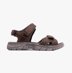 BRENDAN 03 Mens Sandals Braun-Kombi