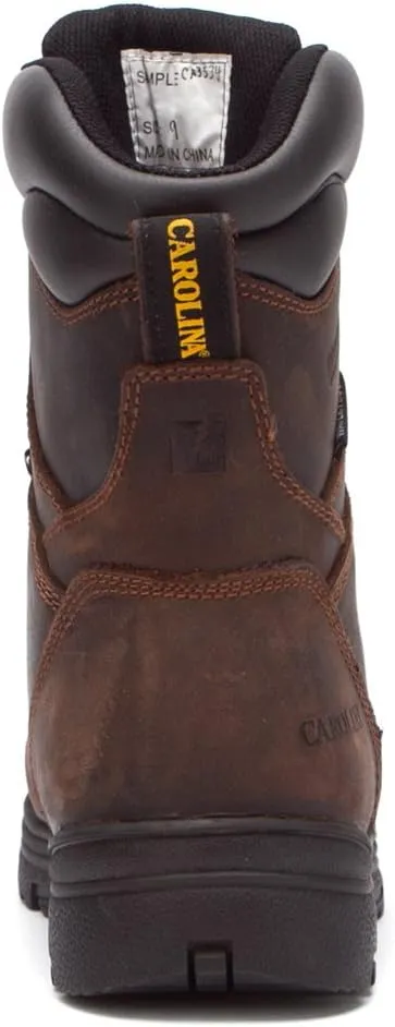 Carolina Boots Surveyor 8" Steel Toe Insulated Waterproof Work Boot, Mens Durable Industrial Construction Footwear