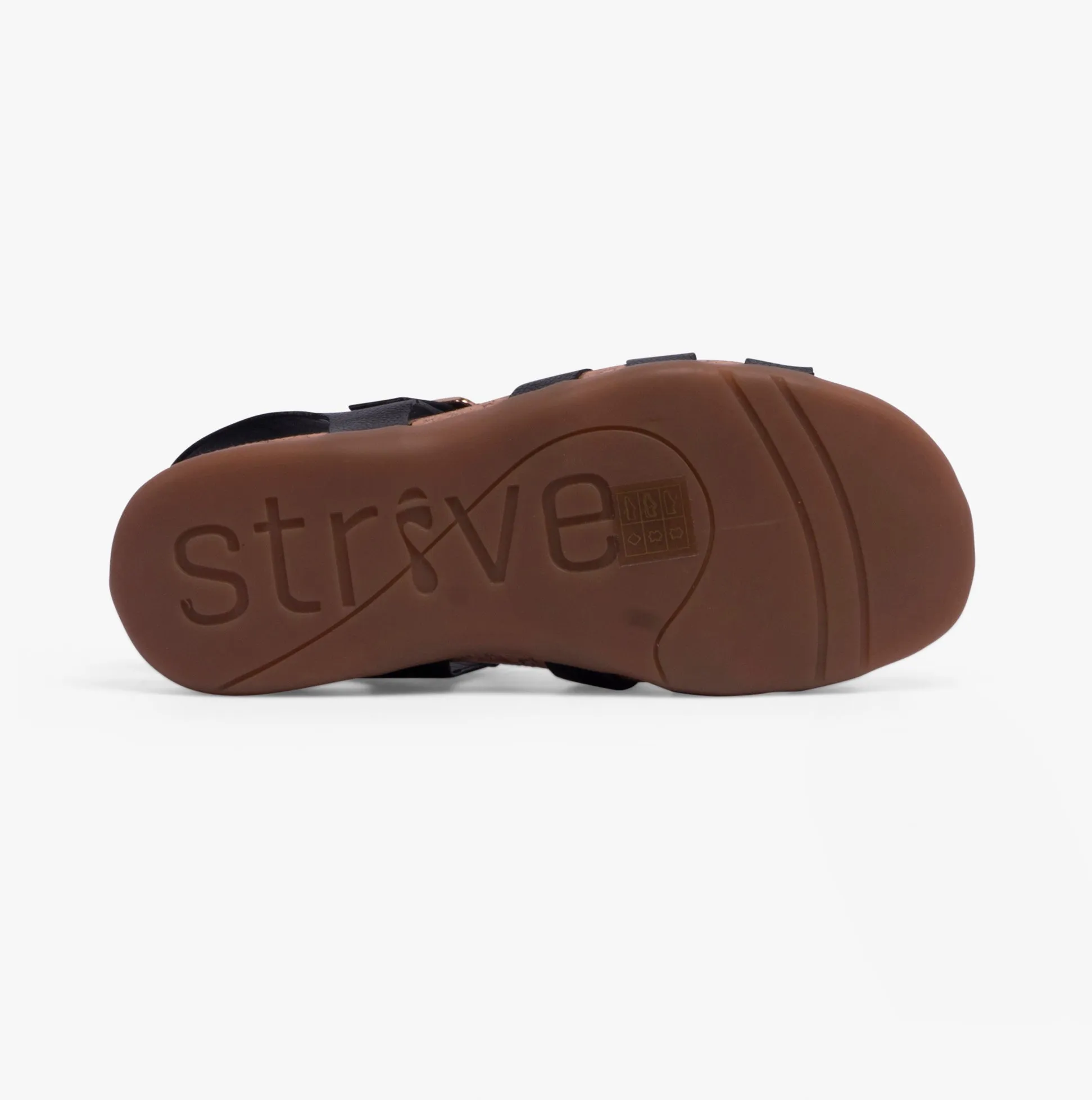CRISTAL Womens Sandals Black