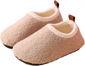 Feather Shoes for Kids Baby Girls Boys Winter Warm Cozy Sneaker Toddler Fuzzy Soft Outdoor Sport Flat Shoes