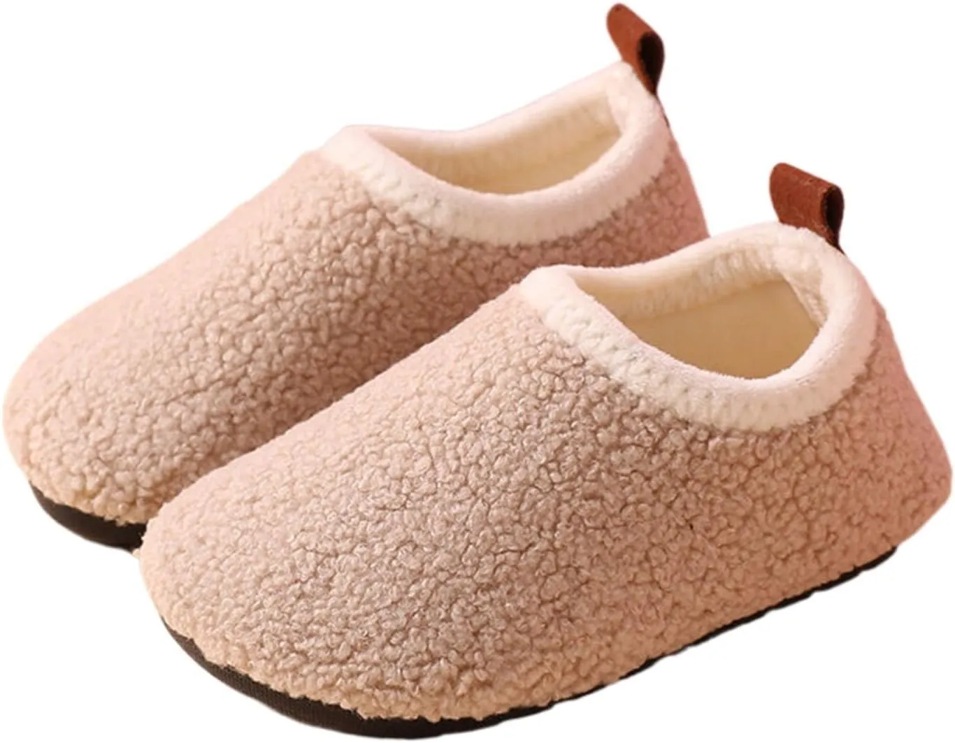 Feather Shoes for Kids Baby Girls Boys Winter Warm Cozy Sneaker Toddler Fuzzy Soft Outdoor Sport Flat Shoes
