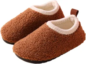 Feather Shoes for Kids Baby Girls Boys Winter Warm Cozy Sneaker Toddler Fuzzy Soft Outdoor Sport Flat Shoes