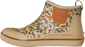 Gator Waders Men's Camp Boots - Durable Slip-Resistant Neoprene Lined Waterproof Ankle Boots for Camping, Fishing & Hiking