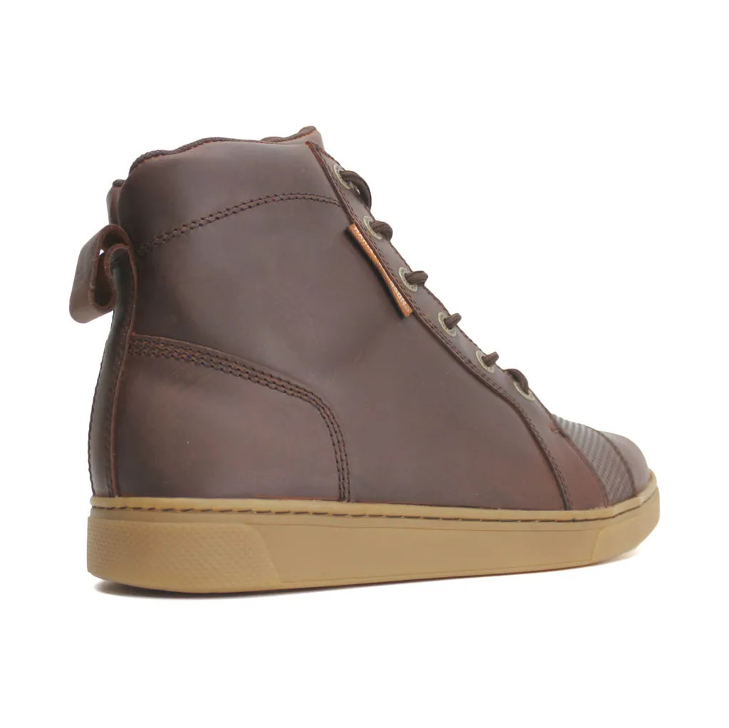 Harley Davidson Breman 4.5 Inch Full Grain Leather Men's Ankle Biker Boots