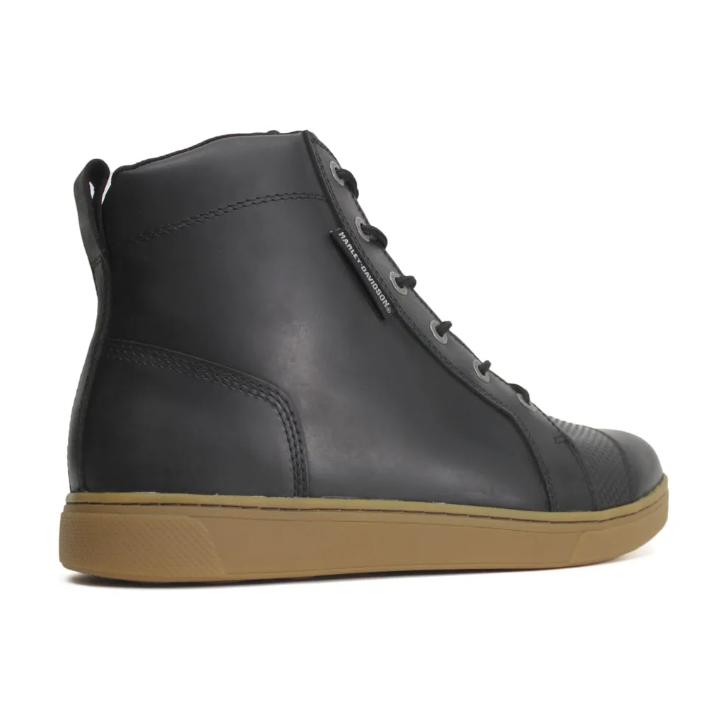 Harley Davidson Breman 4.5 Inch Full Grain Leather Men's Ankle Biker Boots