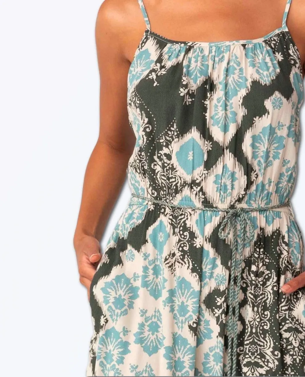 Into The Night Jumpsuit Blue Combo