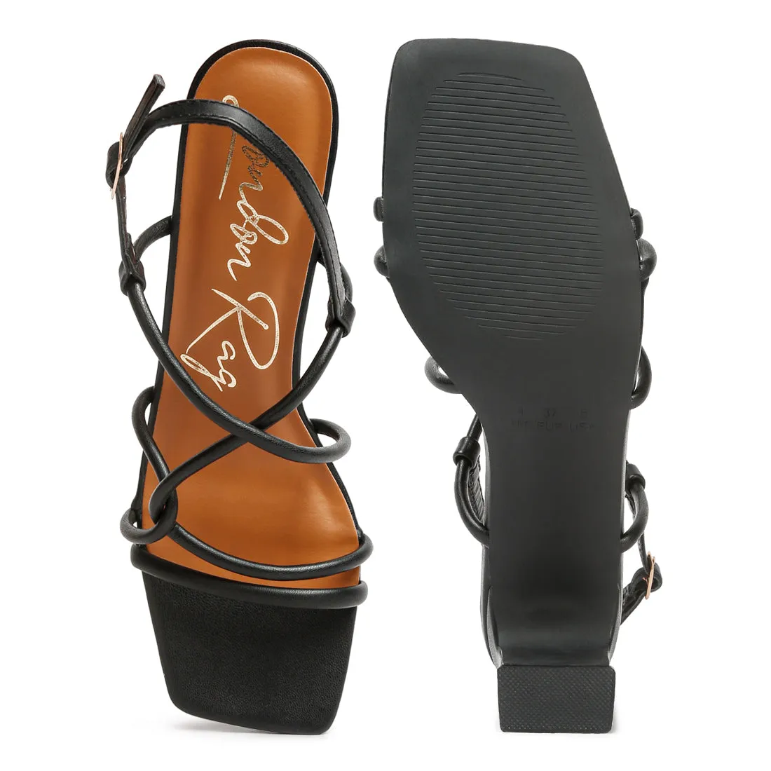 Knotted Strap Sandals