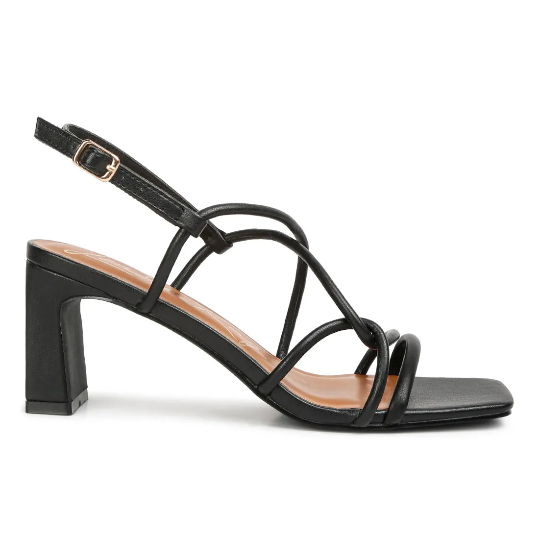 Knotted Strap Sandals