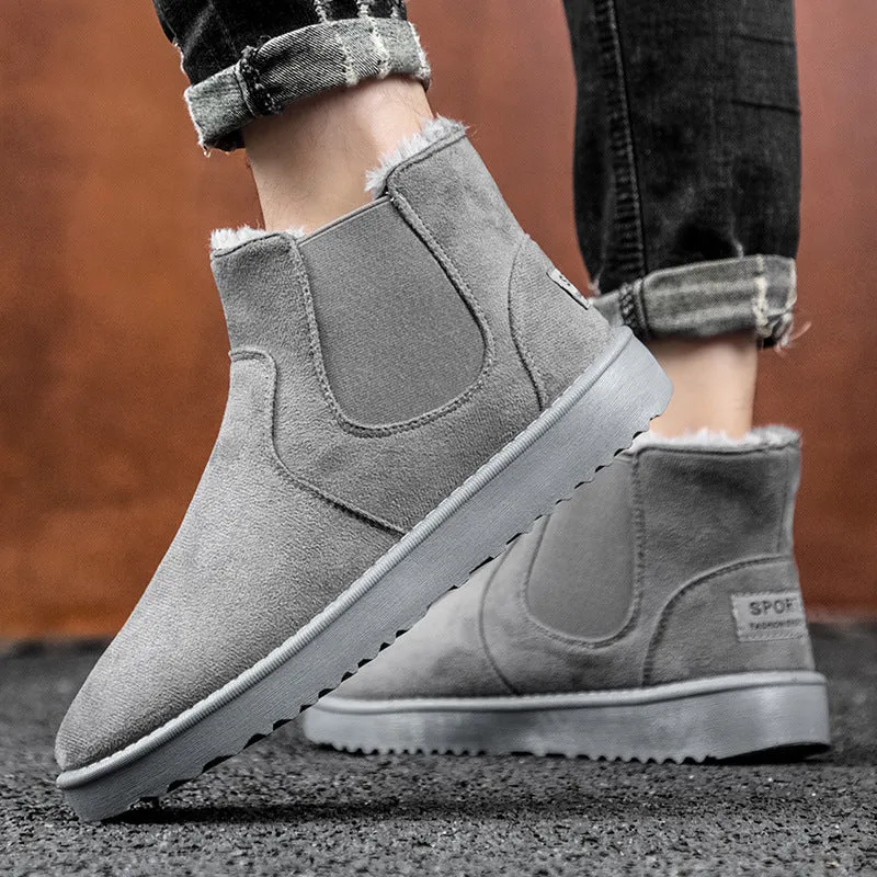 Leather Ankle Boots for Men