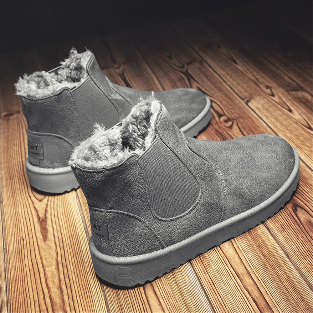 Leather Ankle Boots for Men