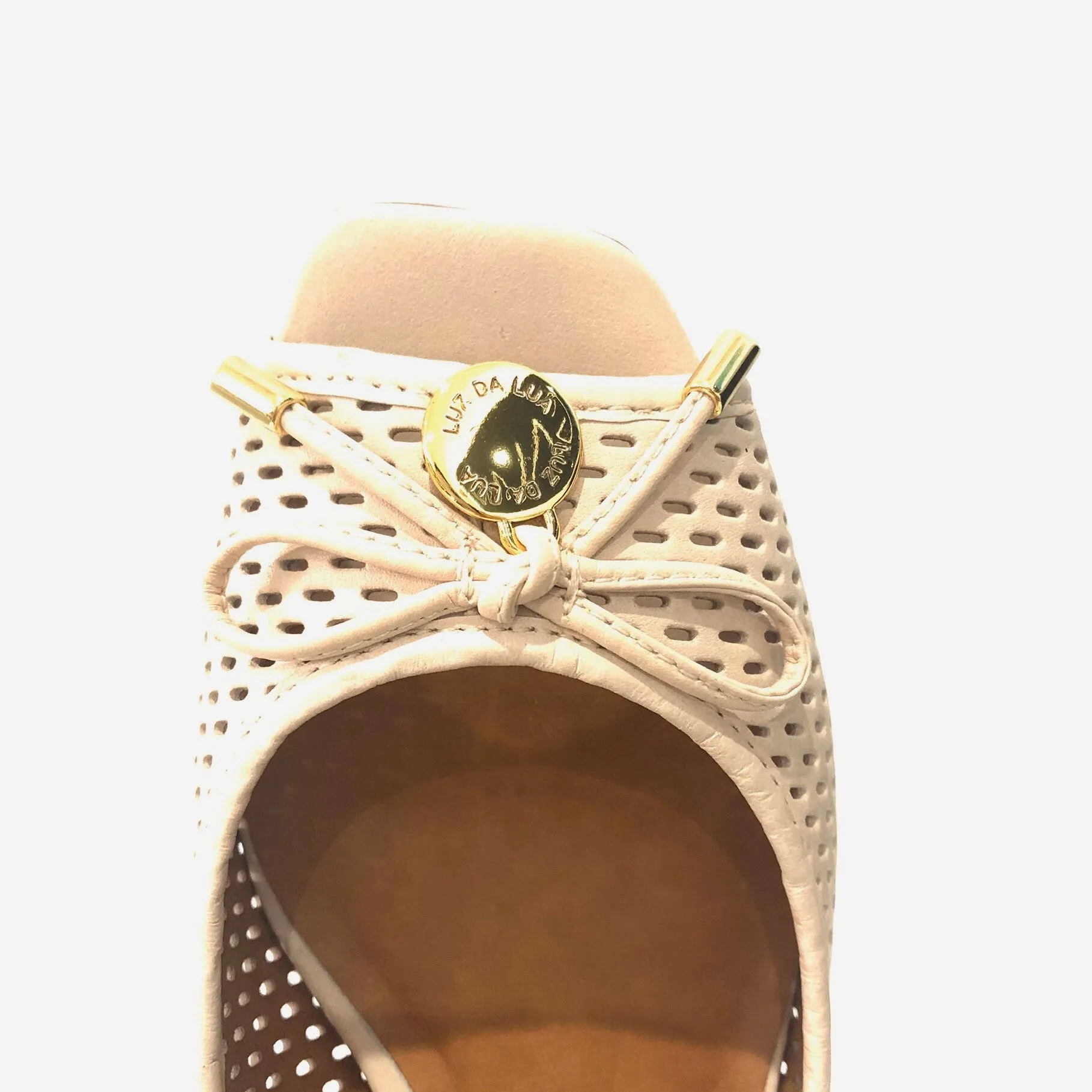 Lizbeth Nude Peep Toe