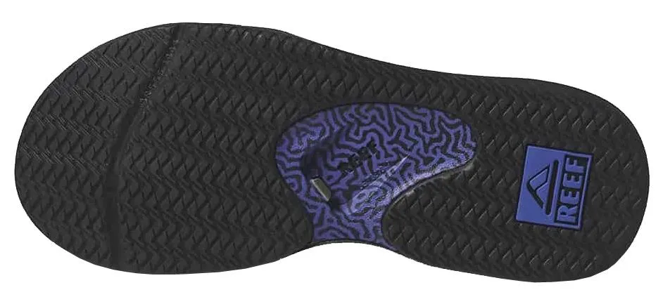 Reef Fanning Raven Purple Mens Sandals Flip Flops