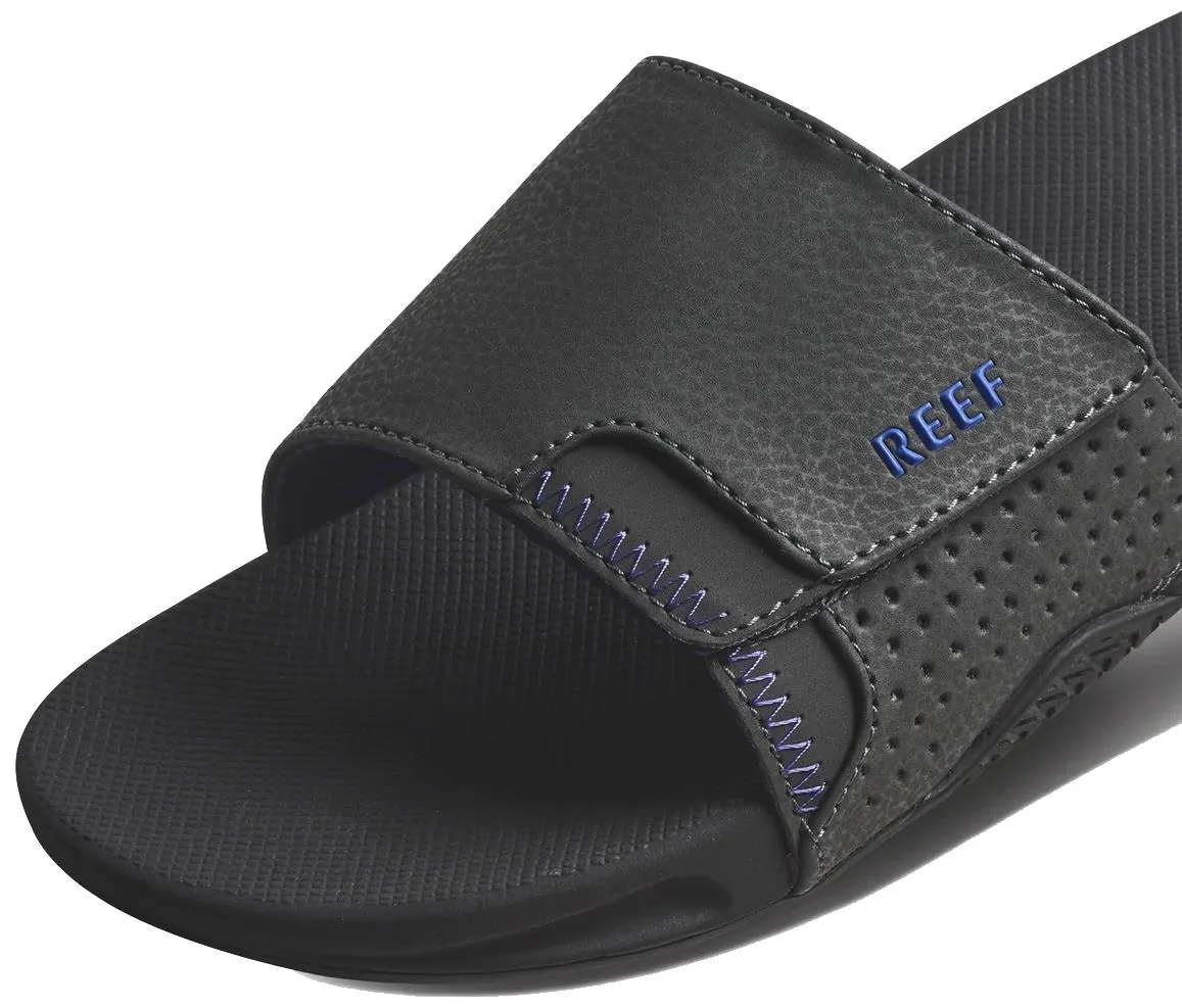 Reef Fanning Slide Raven Purple Mens Sandals Flip Flops