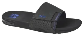 Reef Fanning Slide Raven Purple Mens Sandals Flip Flops