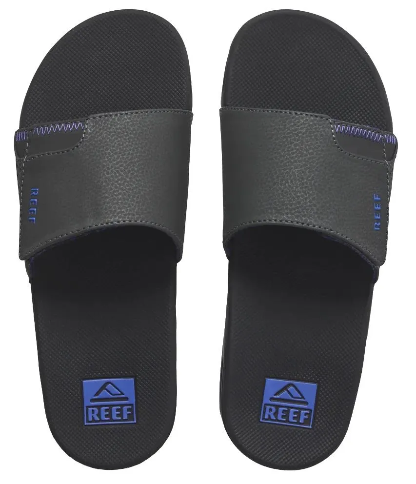 Reef Fanning Slide Raven Purple Mens Sandals Flip Flops