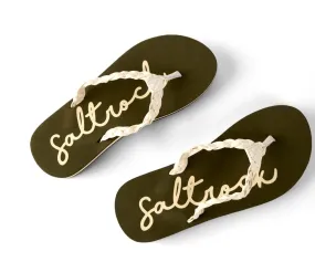 SALTROCK Reeves - Womens Flip Flops - White