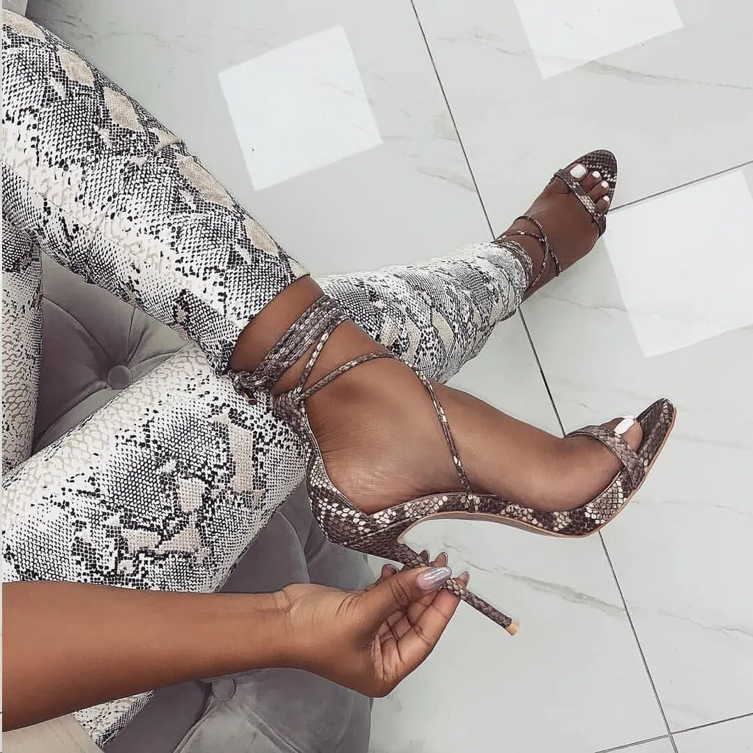 Serpentine Seduction Stilettos