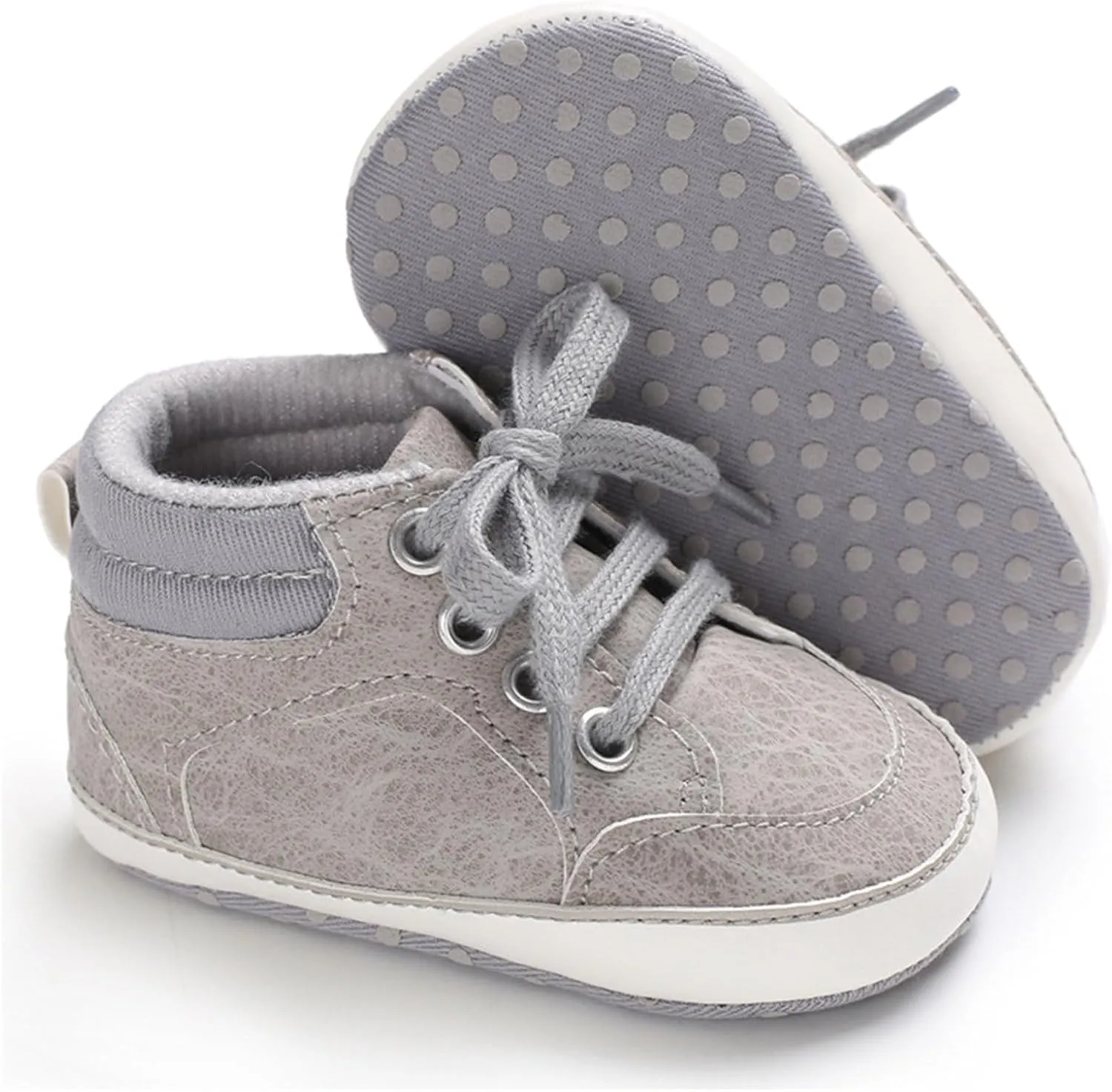 Toddler Boys Girls High Top Canvas Shoes Soft Rubber Sole Warm Sport Shoes Outdoor Casual Solid Boots with Strap