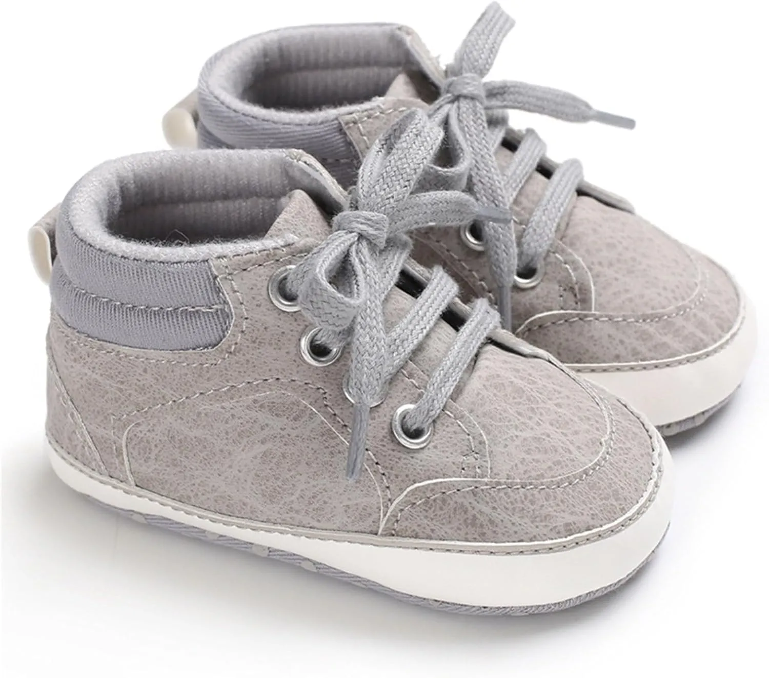Toddler Boys Girls High Top Canvas Shoes Soft Rubber Sole Warm Sport Shoes Outdoor Casual Solid Boots with Strap