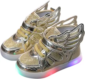 Toddler Led Light Shoes Boy Girl Infant Sneakers Bling Led Light Luminous Sport Shoes Gift for Newborn
