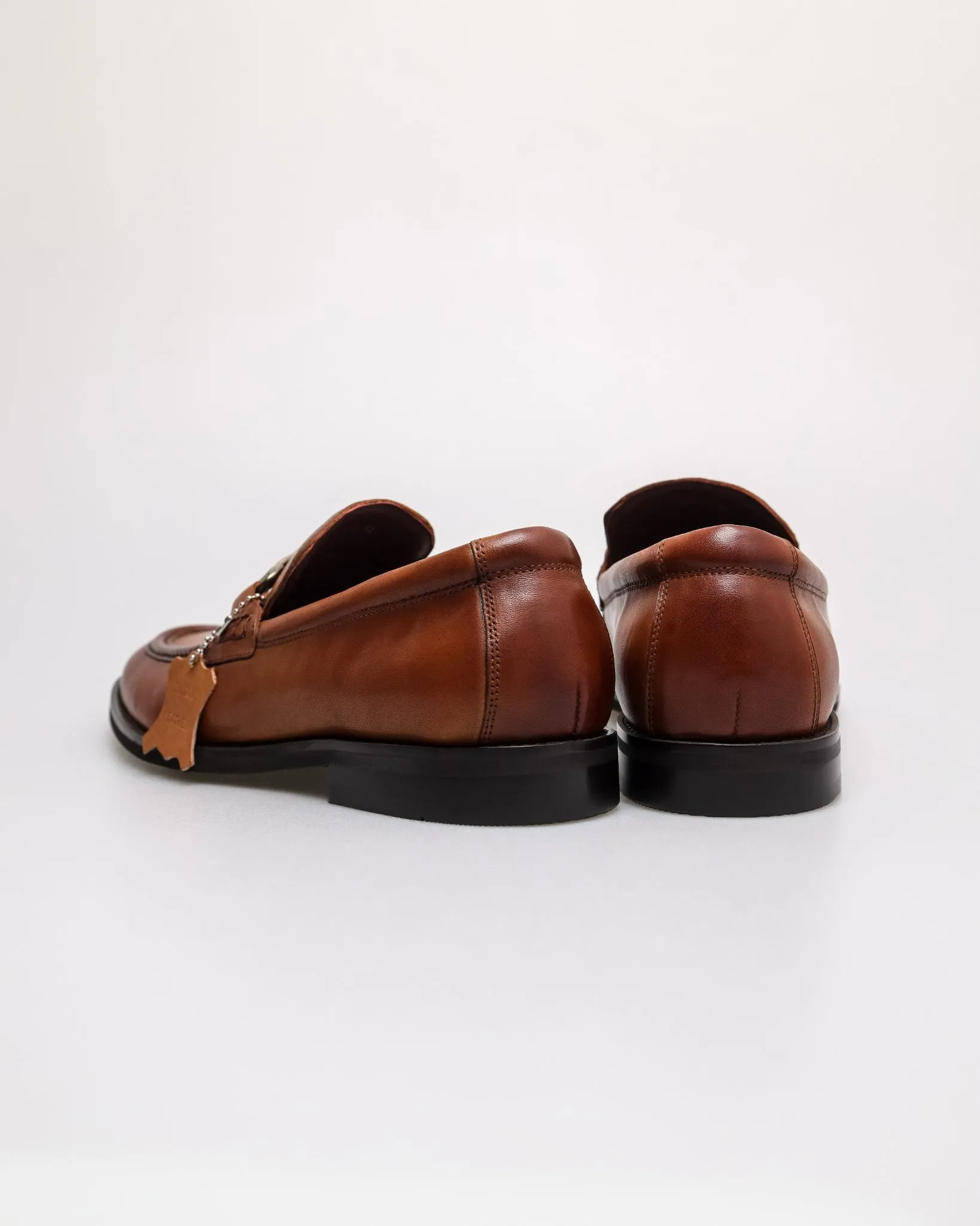 Tomaz HF125 Men's Classic Leather Horsebit Loafer