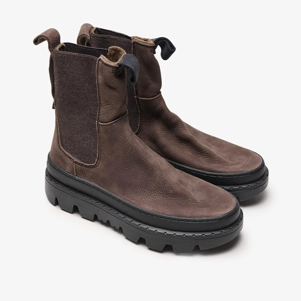 Unalome Elastics Premium - Ankle Boots for Women - Comfortable & Durable Leather Boots