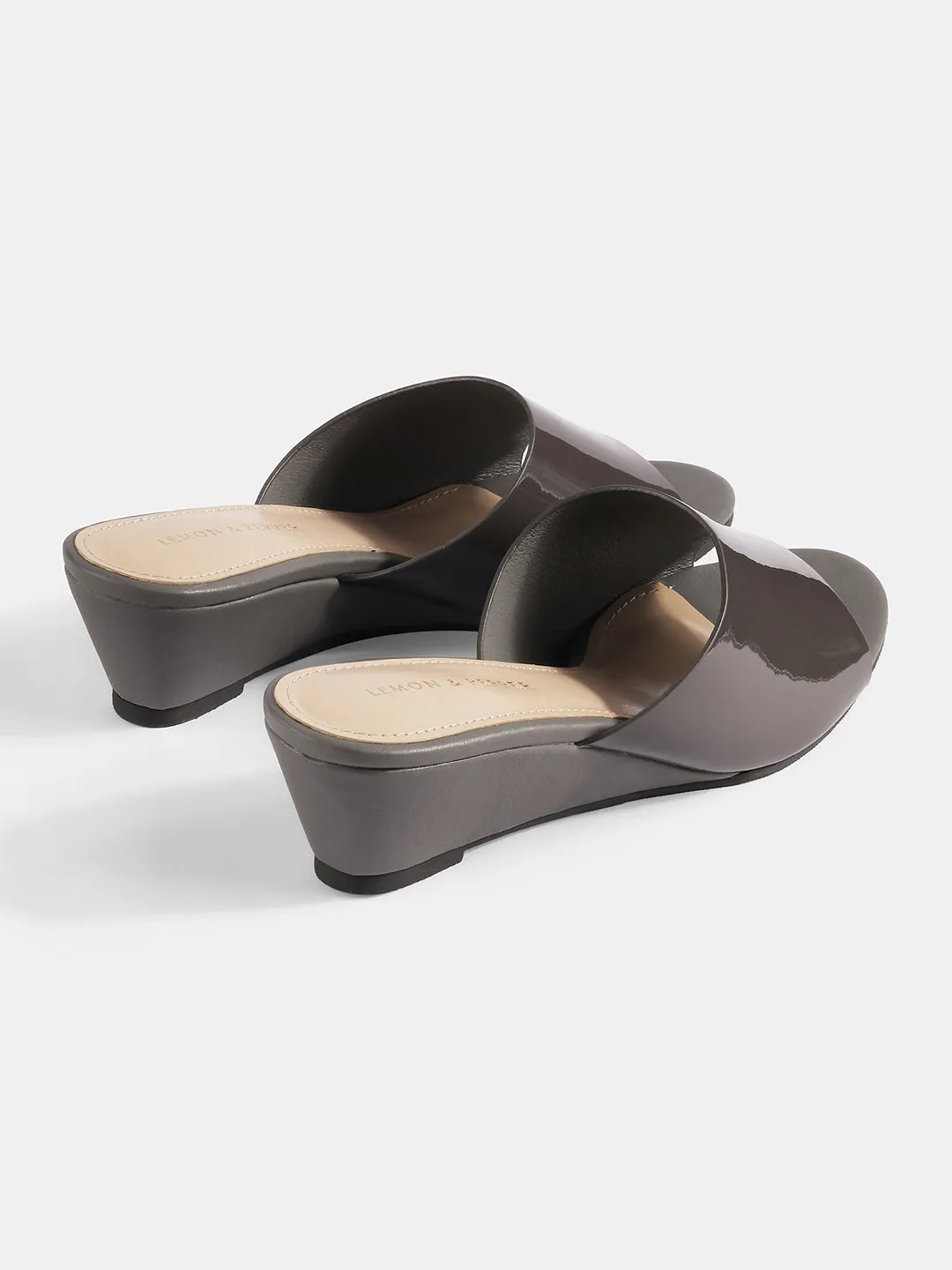 Wedge Heel Mules