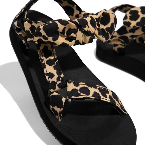 Women'S Fashion Bow Flat Sandals 18694497C