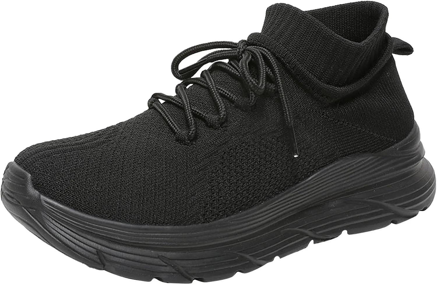 Women's Woven Orthopedic Breathable Soft Walking Non Slip Work Shoes Women Lether Ladies Shoes Casual White Platform Sneakers Tennis Shoe White Loafers